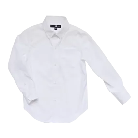 Men's Bowen Arrow Button Down- Wentworth White