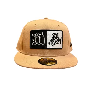 808ALLDAY New Era 59fifty Camel Box HI Kam Fitted Cap