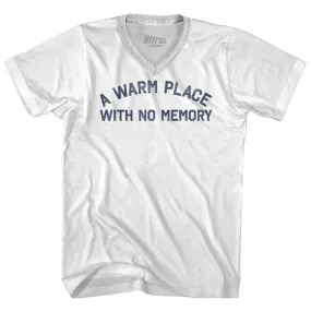 A Warm Place With No Memory Adult Tri-Blend V-neck T-shirt