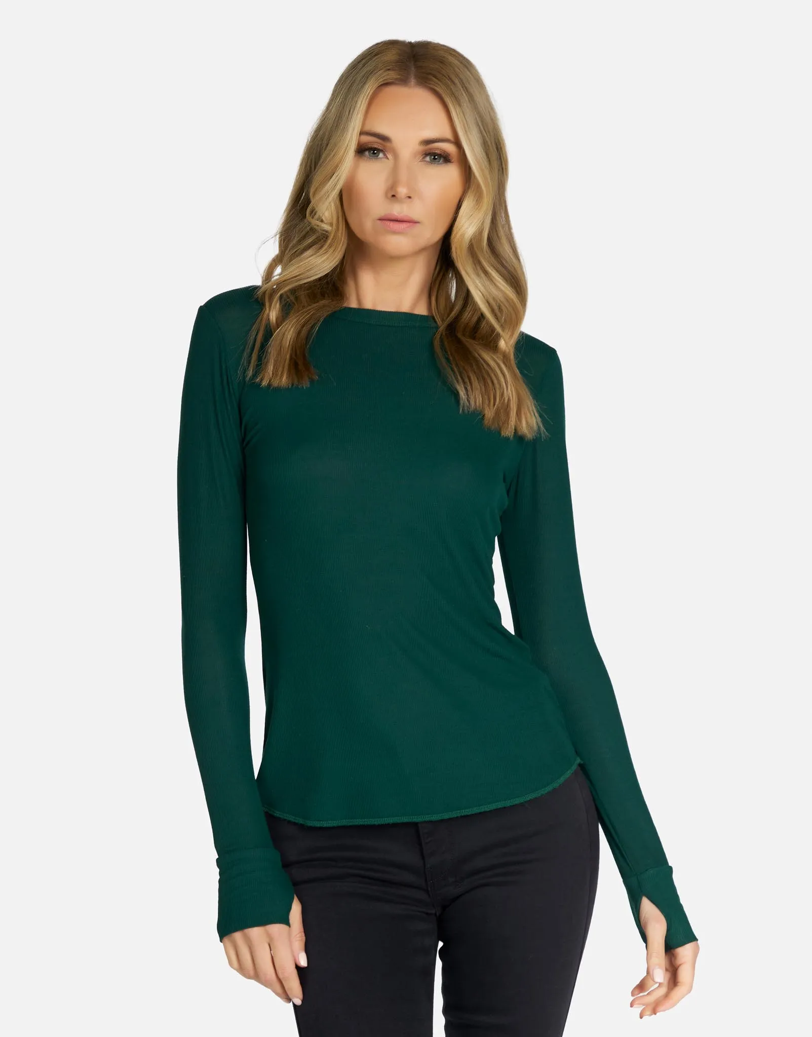 Alick Fitted Tee Emerald