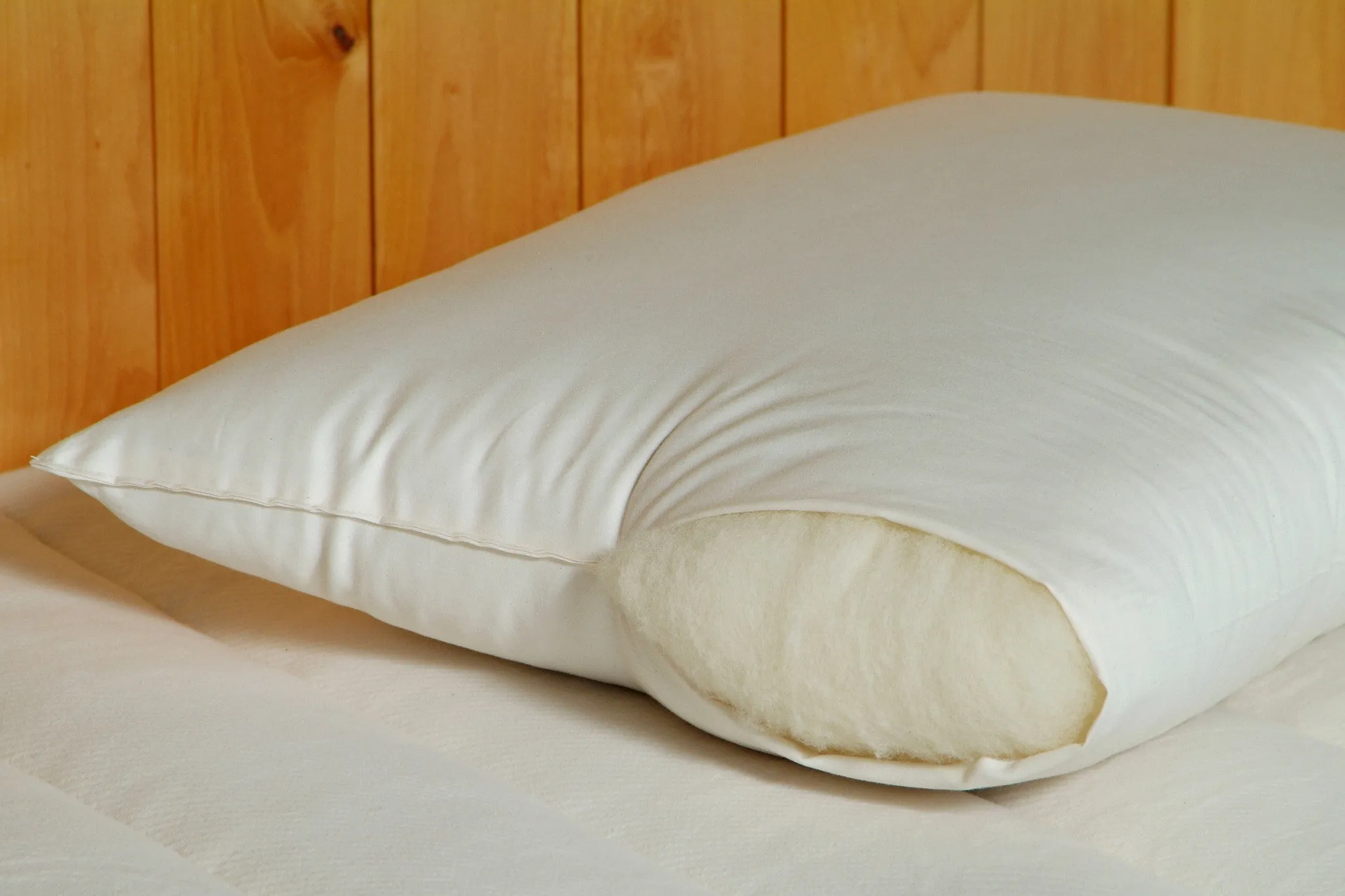 All-Natural Wool-filled Euro Pillow - Clearance