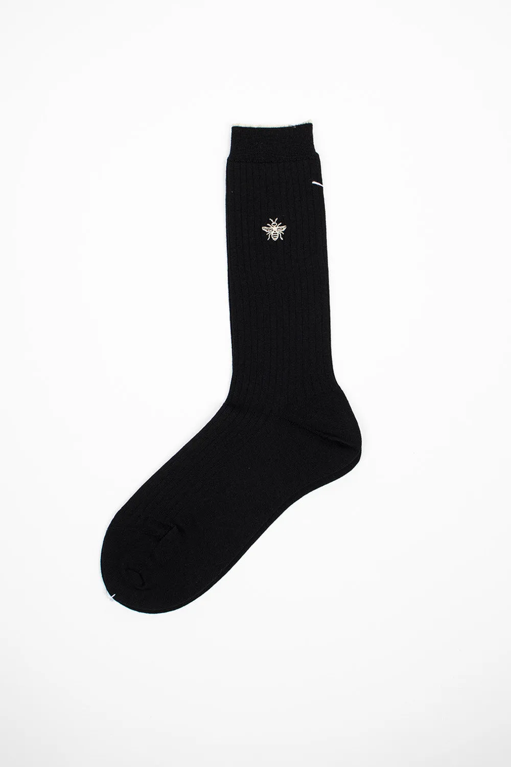 ANP-112 Super Merino Bee Socks Black