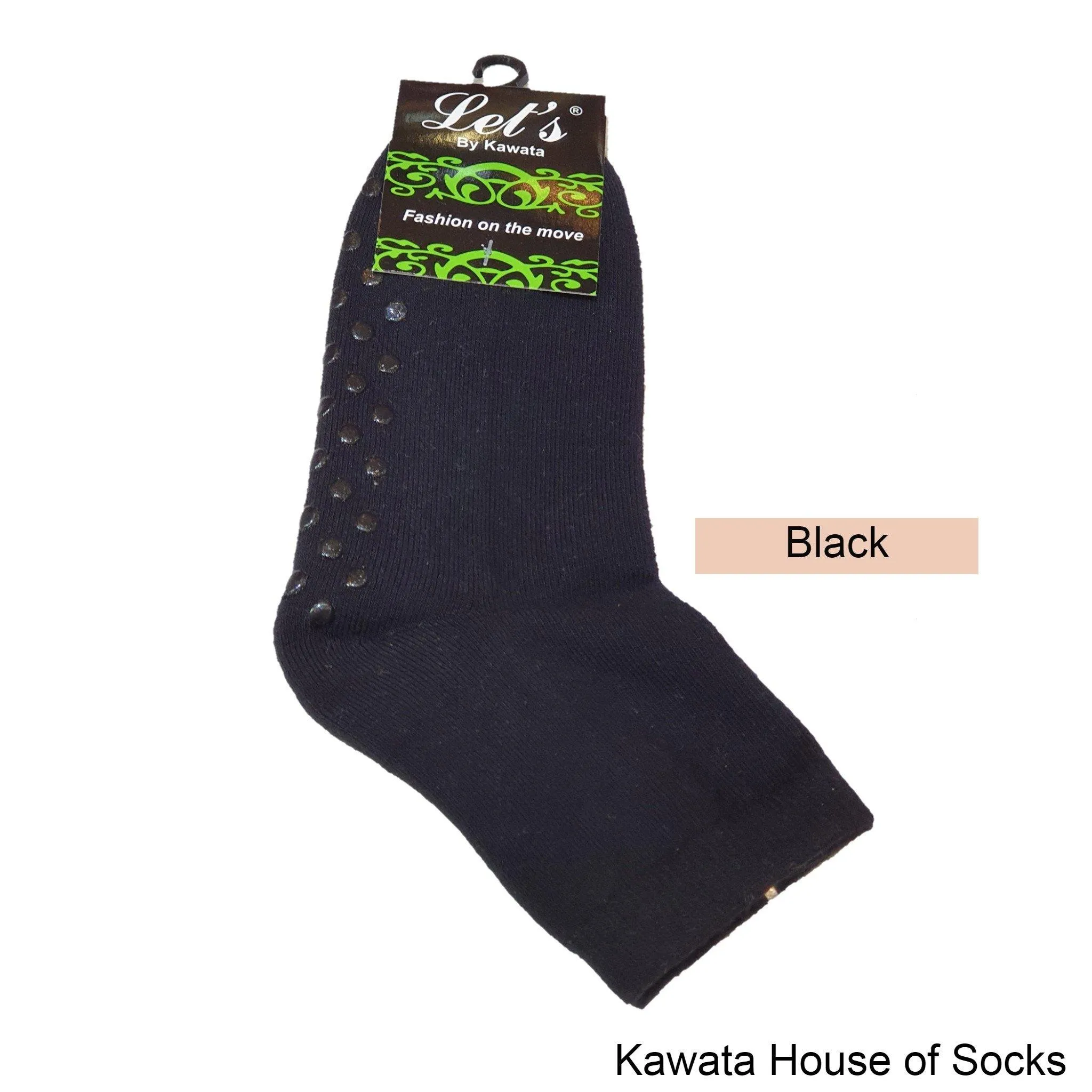 Anti-Slip Padded Quarter Socks for Ladies