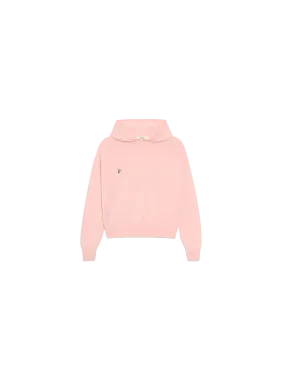 Archive Kids Merino Wool Hoodie—pearl pink