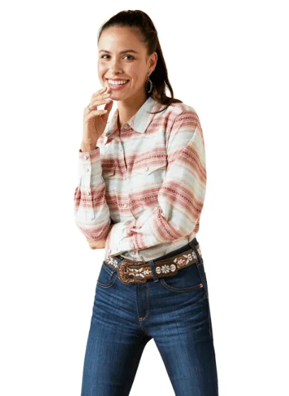 Ariat Women's Savannah Snap Long Sleeve Western Shirt 10045046