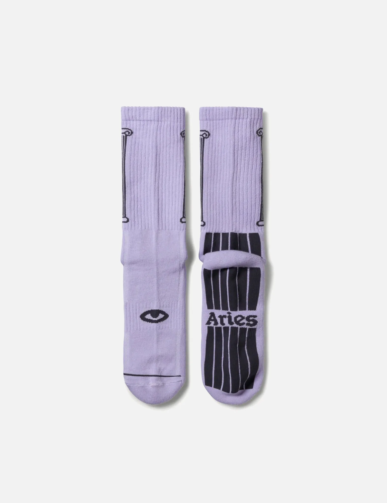 Aries Column Socks - Lilac