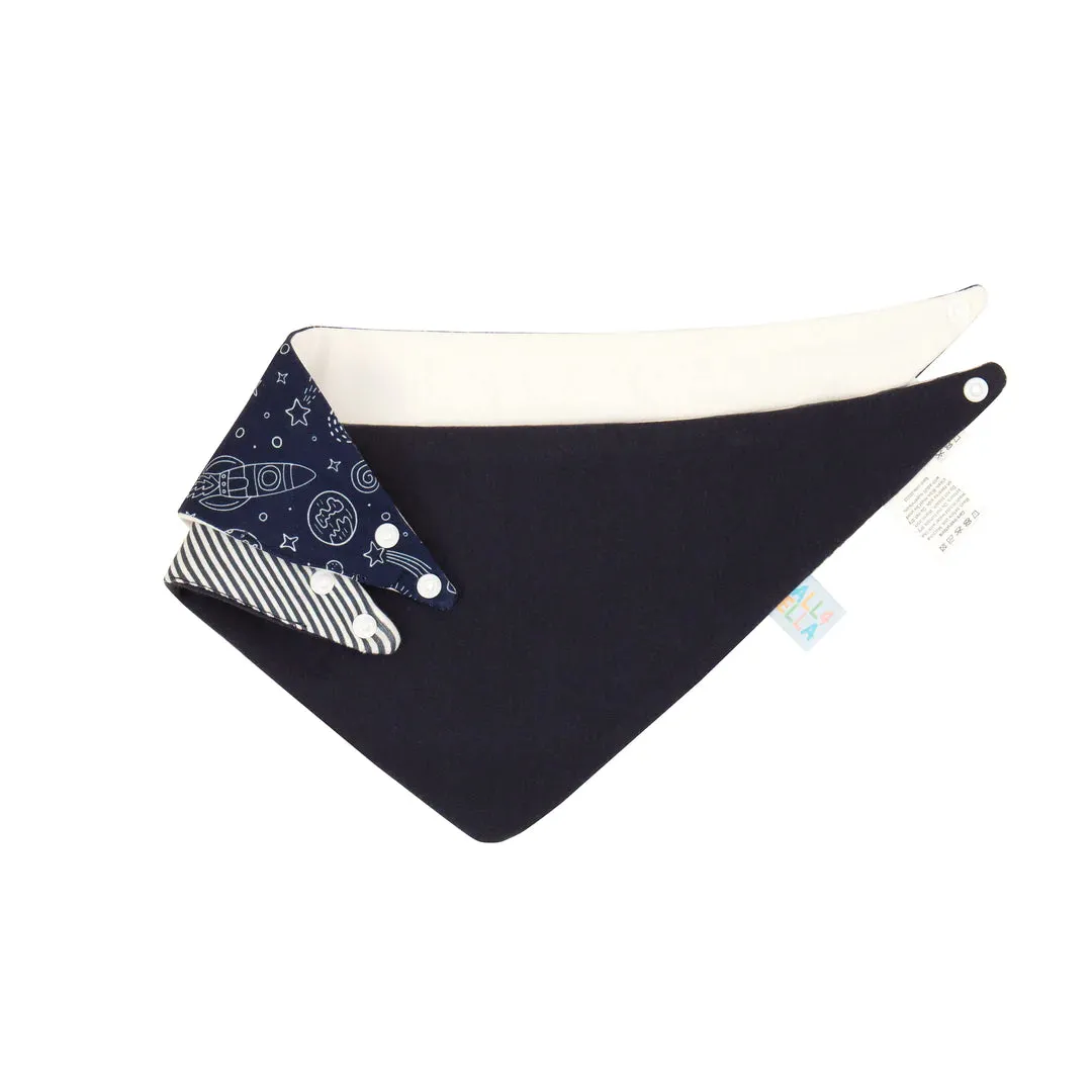 Bandana Bibs 2pk - Outer Space