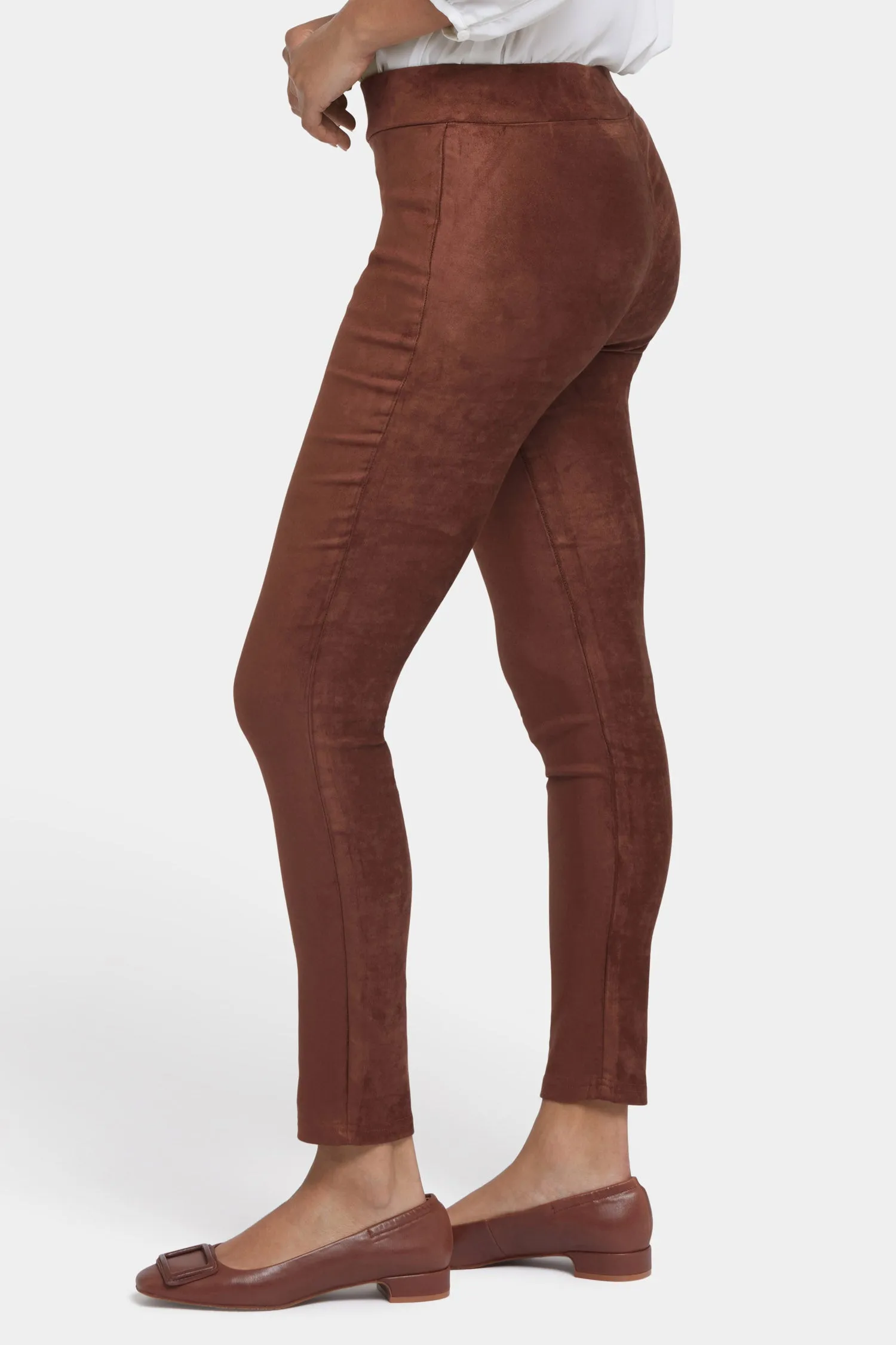 Basic Legging Pants - Coffee Bean