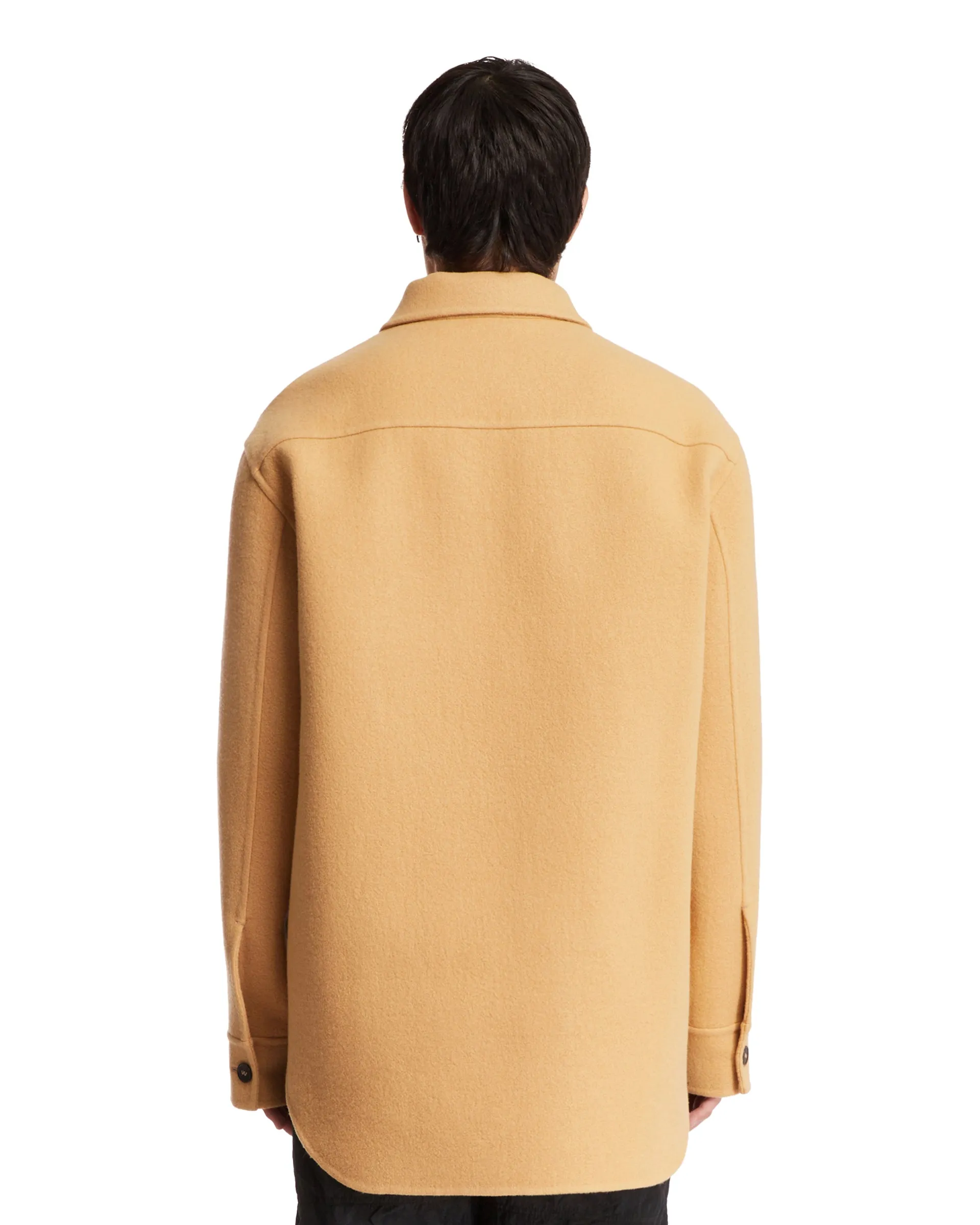 Beige Wool Shirt