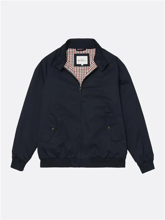 Ben Sherman Signature Harrington Jacket - navy