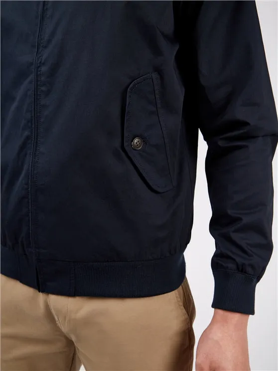 Ben Sherman Signature Harrington Jacket - navy