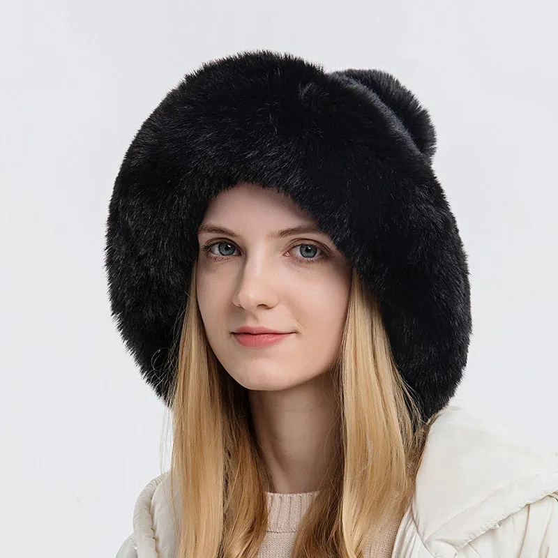 BerriesJam - 2024 Outdoor Thickened Plush Velvet Pullover Hat