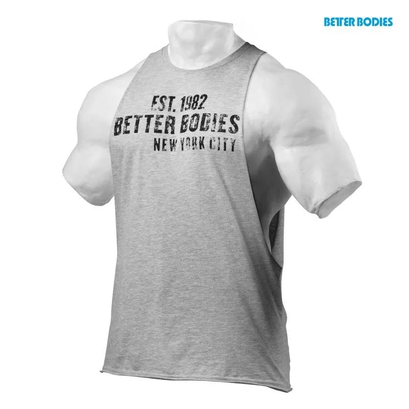 Better Bodies Graphic Logo Sleeveless - Greymelange