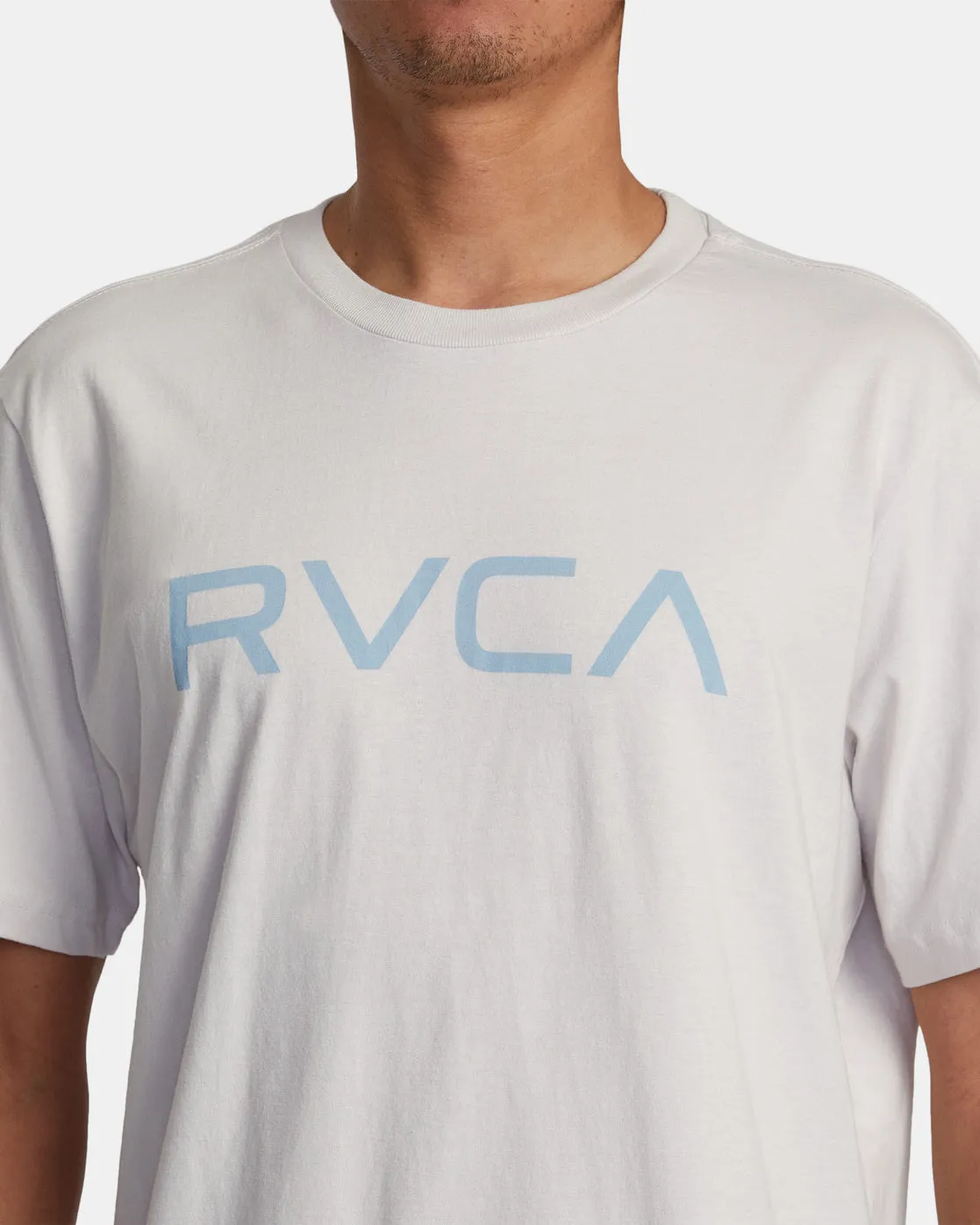 Big RVCA Short Sleeve T-Shirt - Fog