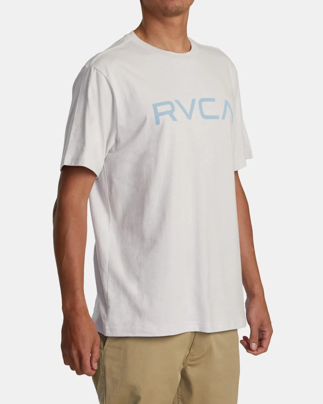 Big RVCA Short Sleeve T-Shirt - Fog