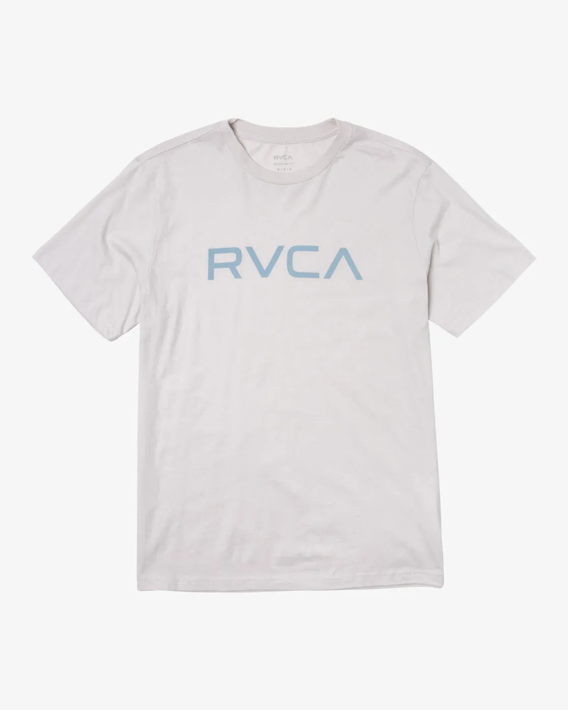 Big RVCA Short Sleeve T-Shirt - Fog