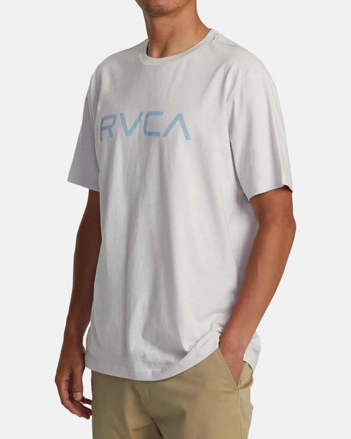 Big RVCA Short Sleeve T-Shirt - Fog