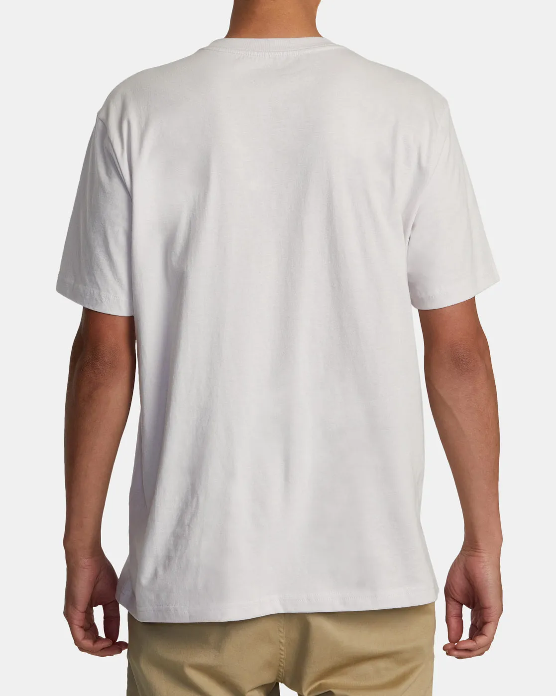 Big RVCA Short Sleeve T-Shirt - Fog