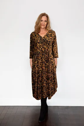 Bittermoon - D1600VIS Leopard Carly Dress