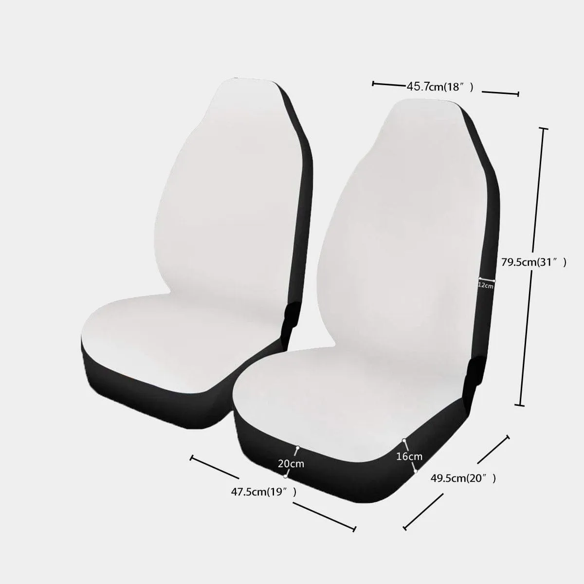 Blessed - Universal Car Seat Cover With Thickened Back