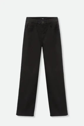 BOOT-CUT FIVE POCKET PANT IN GARMENT DYE STRETCH DENIM