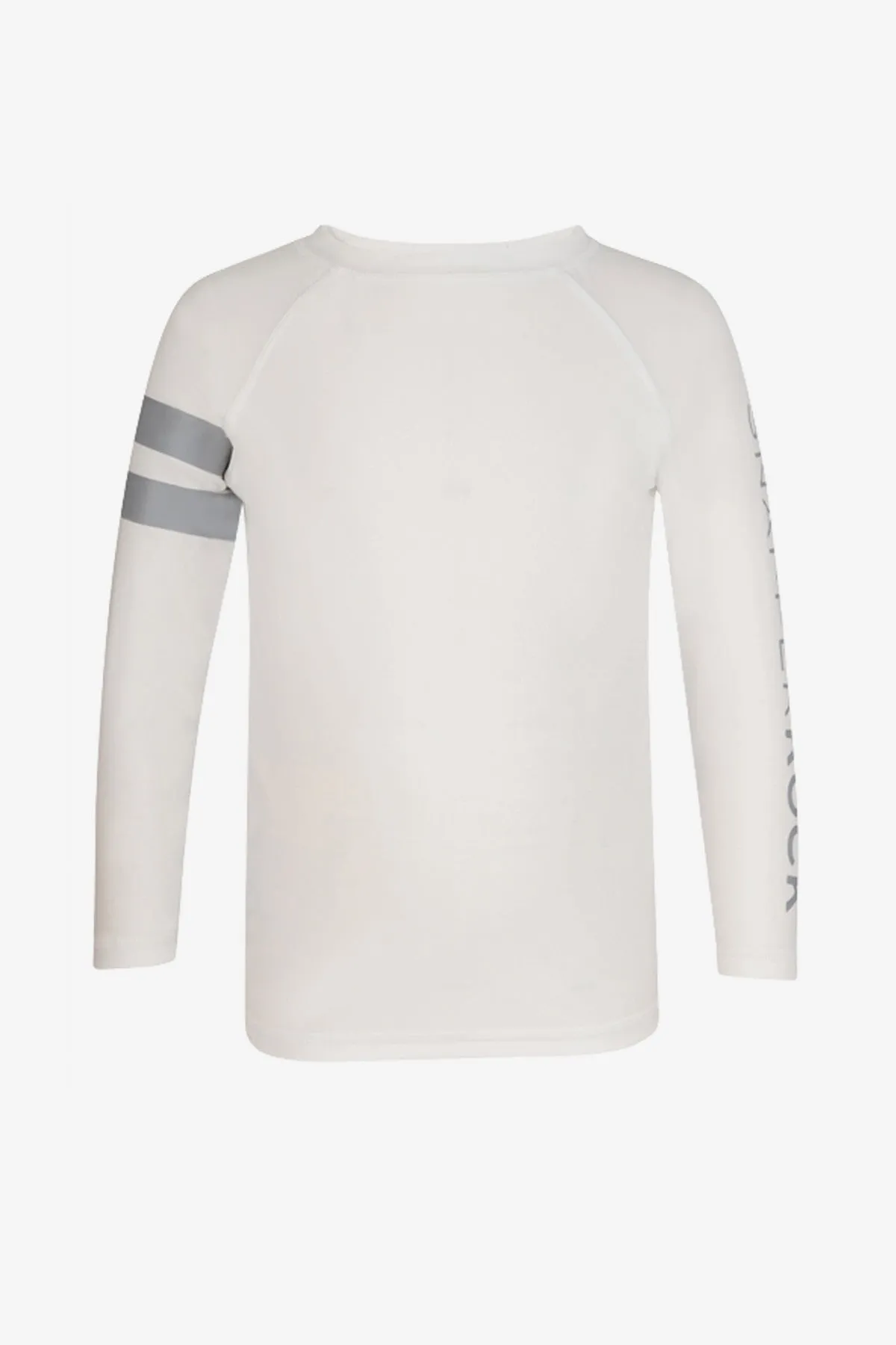 Boys Rashguard White Long-Sleeve (Size 2 left)