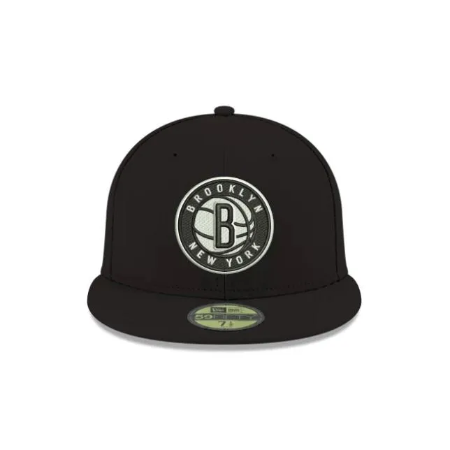 Brooklyn Nets 59FIFTY Fitted Cap - Black