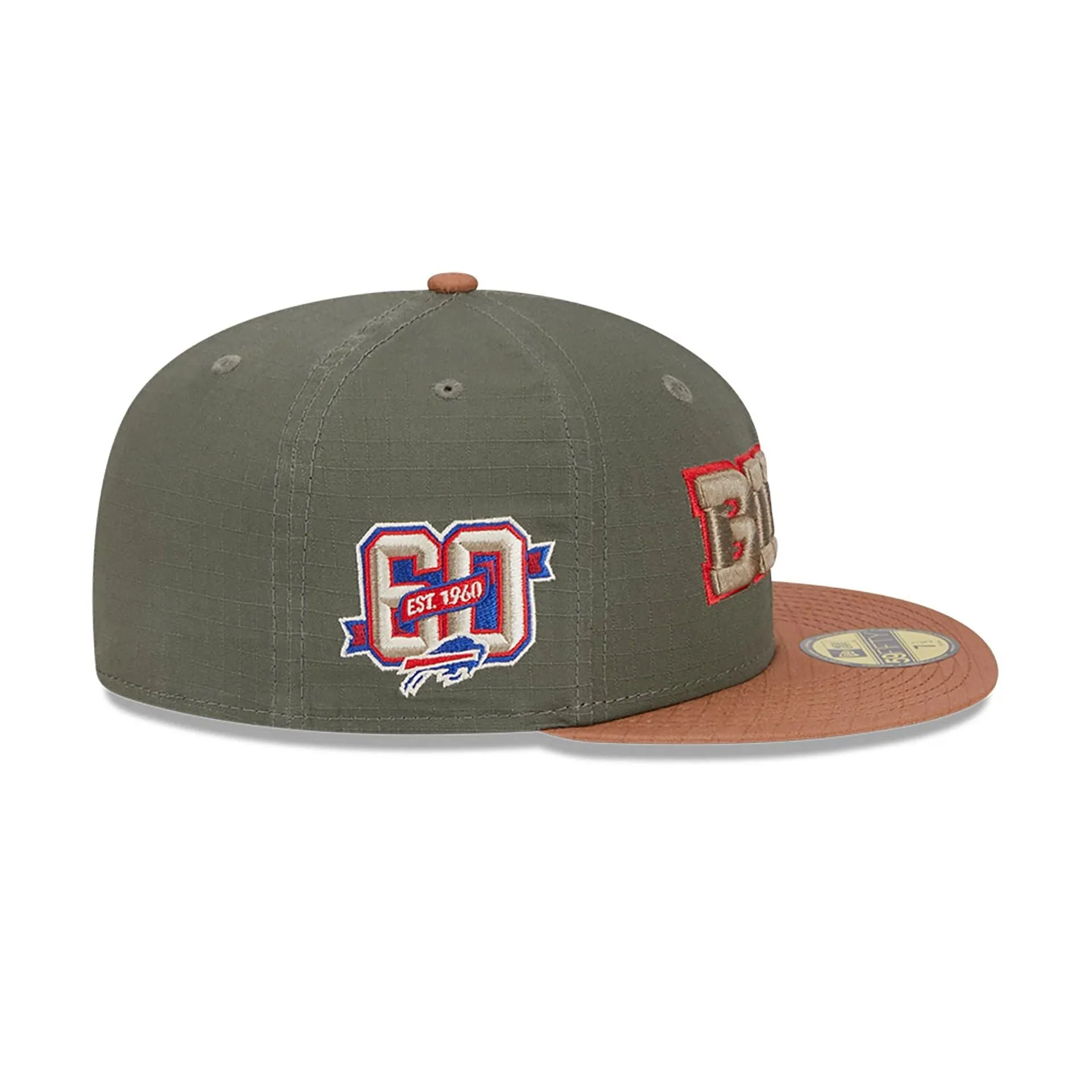 Green Buffalo Bills Ripstop 59FIFTY Fitted Cap