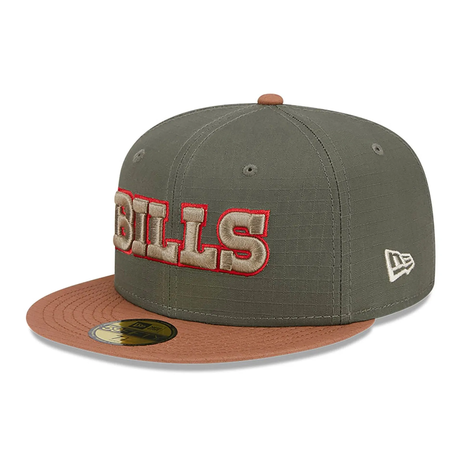 Green Buffalo Bills Ripstop 59FIFTY Fitted Cap