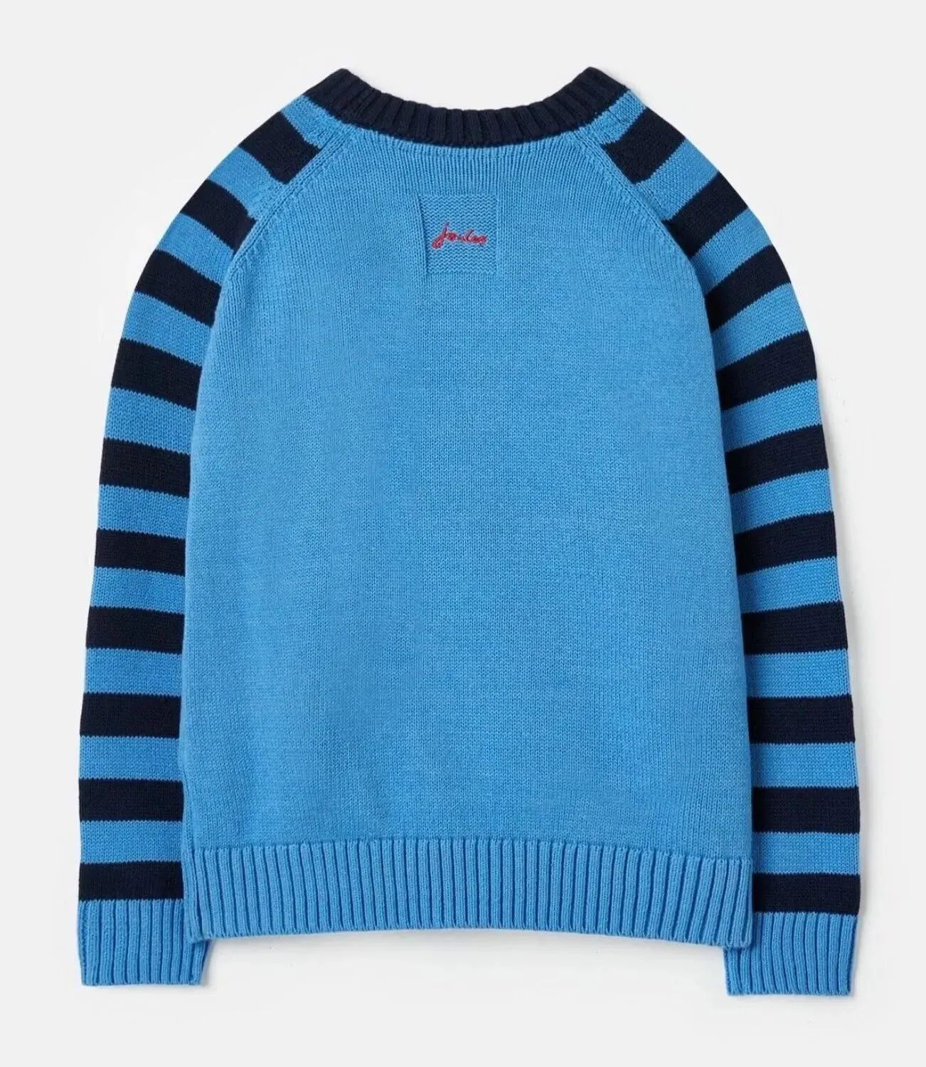 Burford Intarsia Crew Neck Knit Sweater | Joules