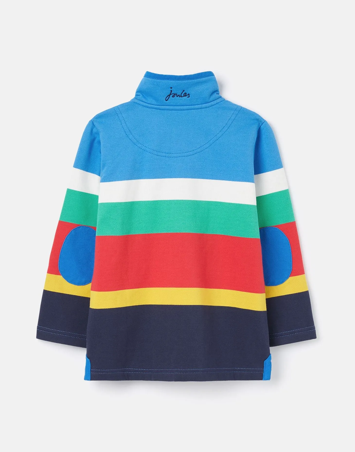 Captain Stripe 1/2 Zip Sweatshirt | Joules