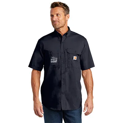 Carhartt Solid Short-Sleeve Button-Down Shirt