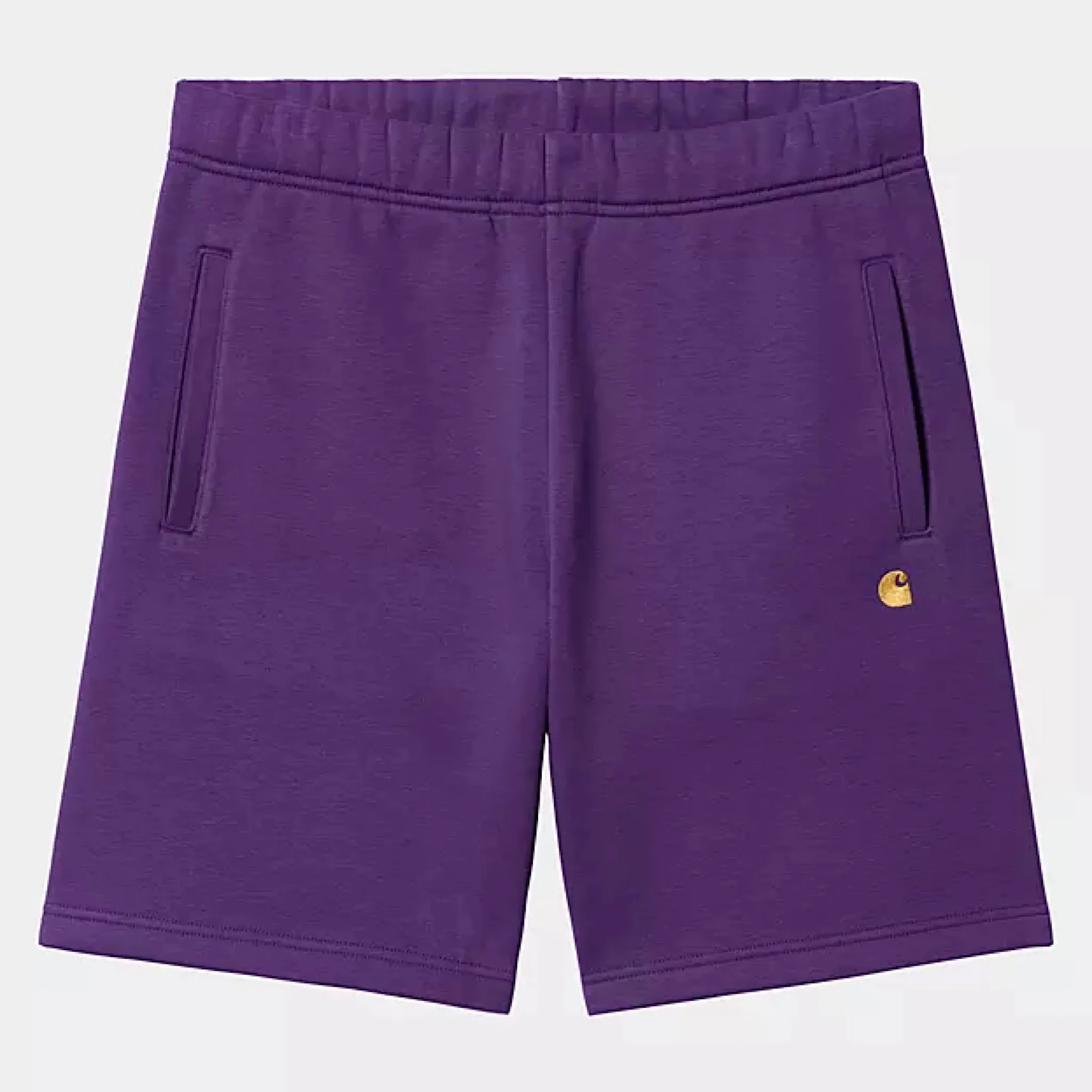 Carhartt WIP - Chase Sweat Short - Tyrian / Gold