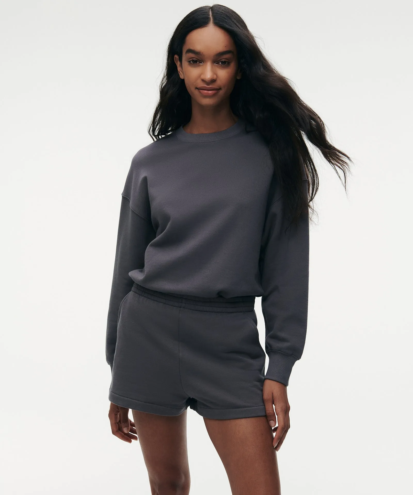 Cashmere Terry Crewneck Sweatshirt