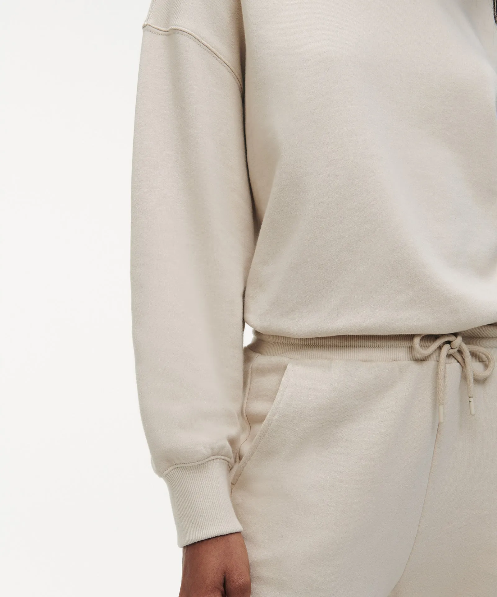 Cashmere Terry Crewneck Sweatshirt