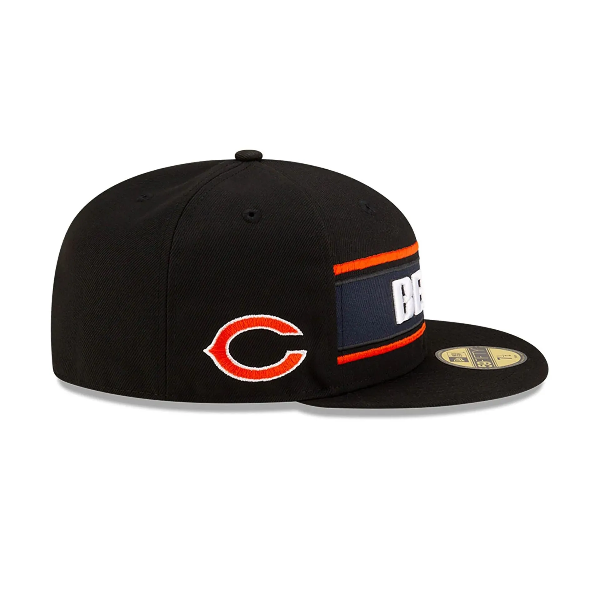 Chicago Bears NFL Sideline 2024 Black 59FIFTY Fitted Cap