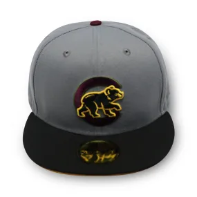 CHICAGO CUBS NEW ERA 59FIFTY FITTED (A-GOLD UNDER VISOR)