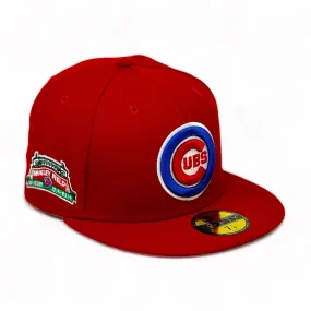 CHICAGO CUBS (WRIGLEY FIELD 100TH ANNIVERSARY) NEW ERA 59FIFTY FITTED (GREEN UNDERVISOR)