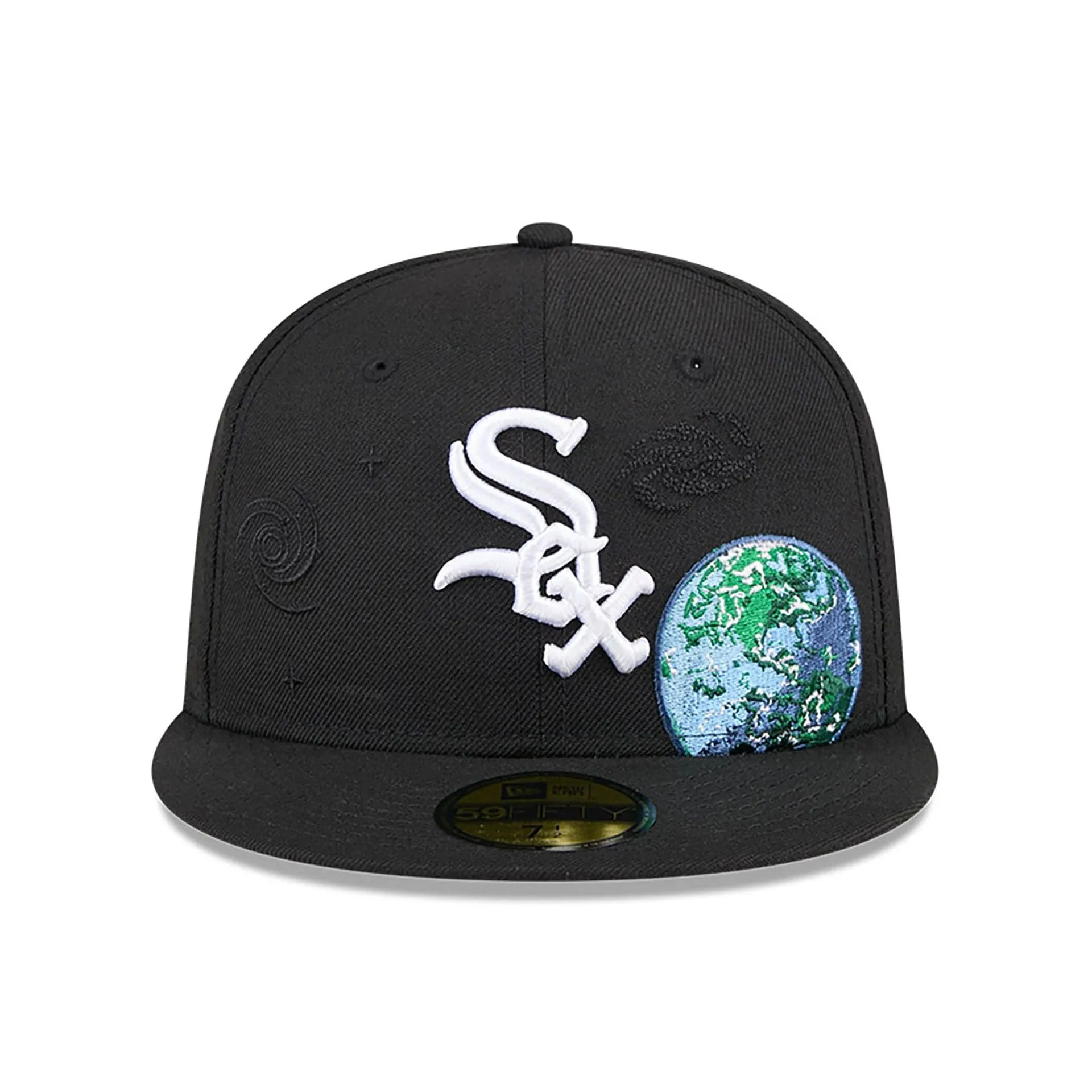 Chicago White Sox Global Black 59FIFTY Fitted Cap