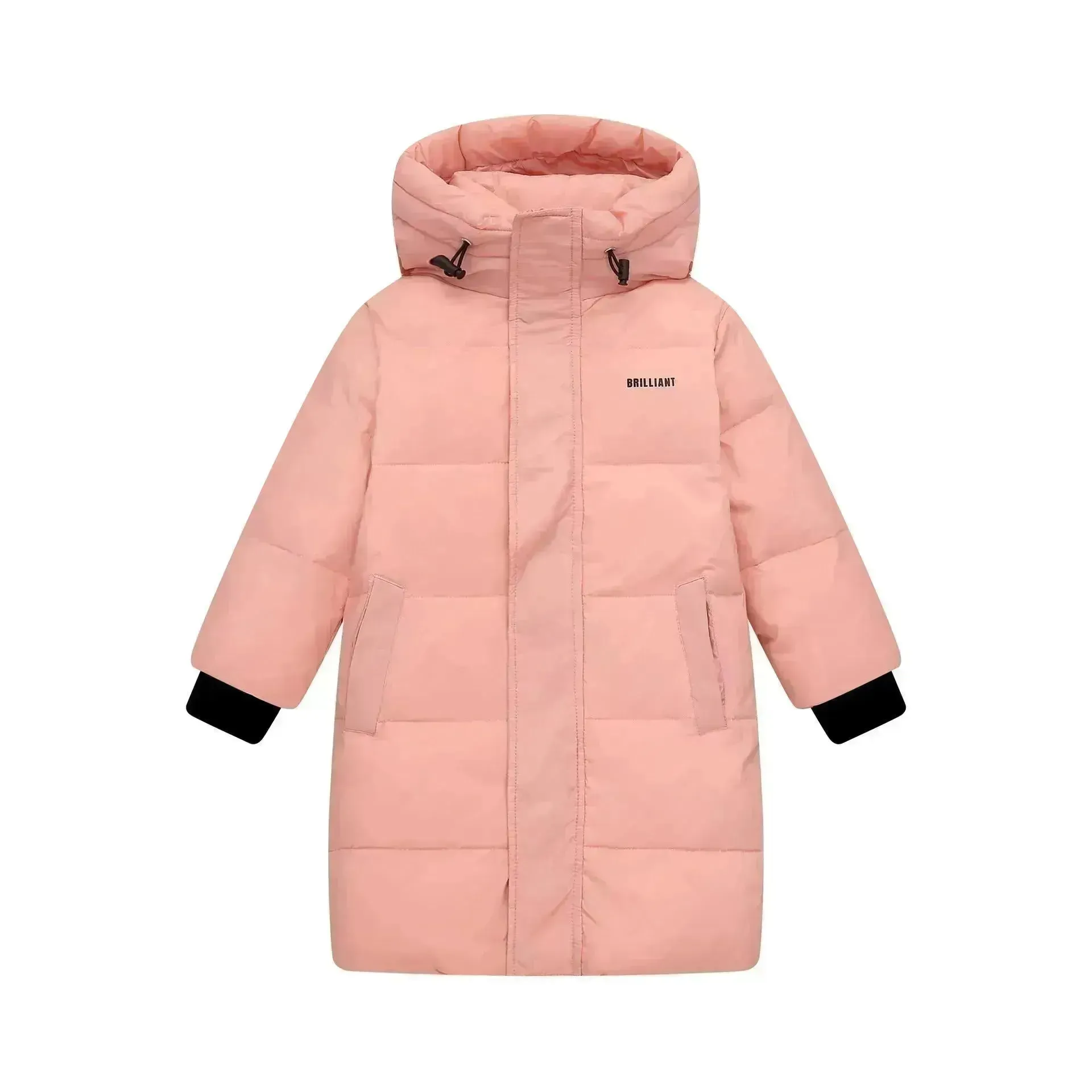 Children's Mid-length Down Jacket Thickened Winter Jacket  for kids