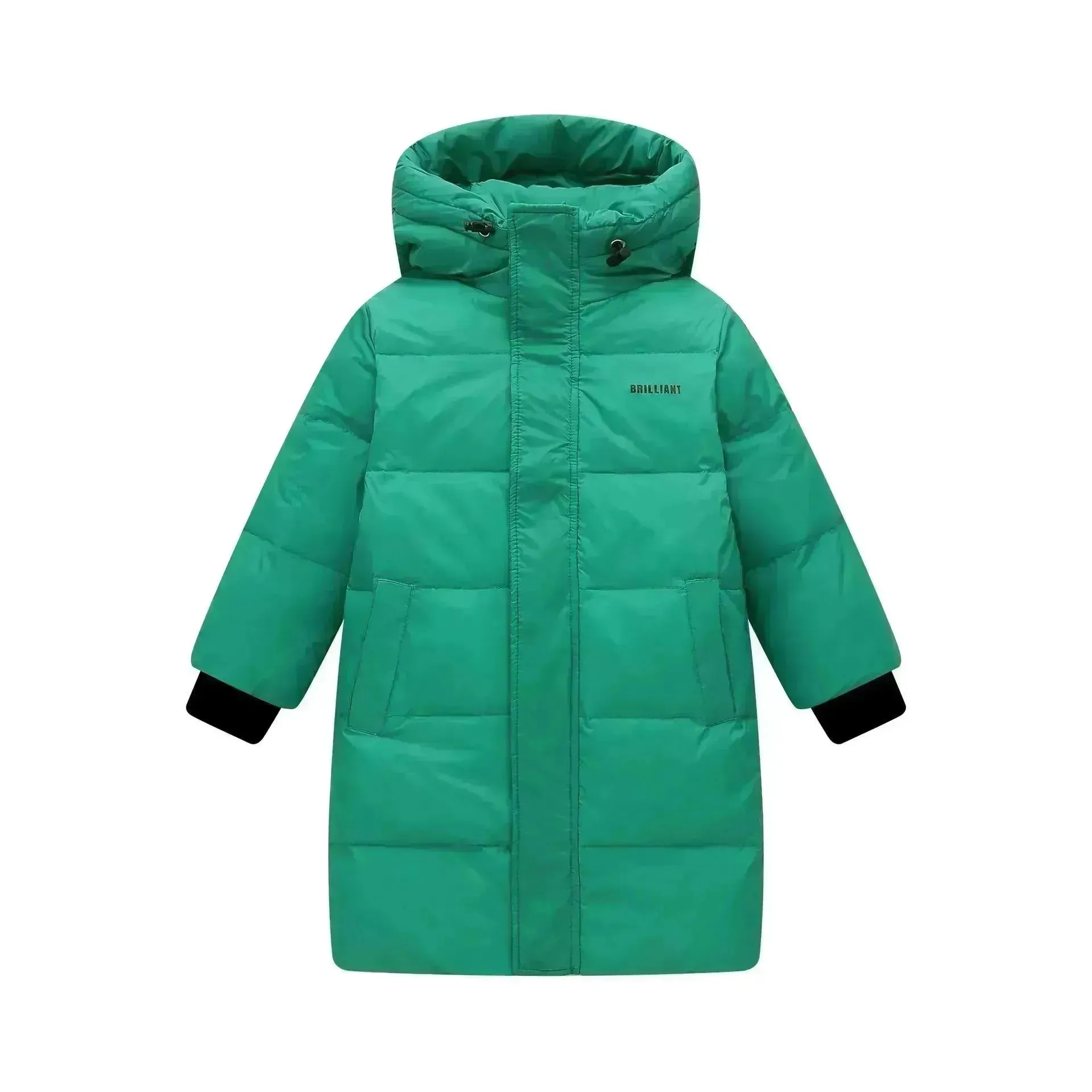 Children's Mid-length Down Jacket Thickened Winter Jacket  for kids