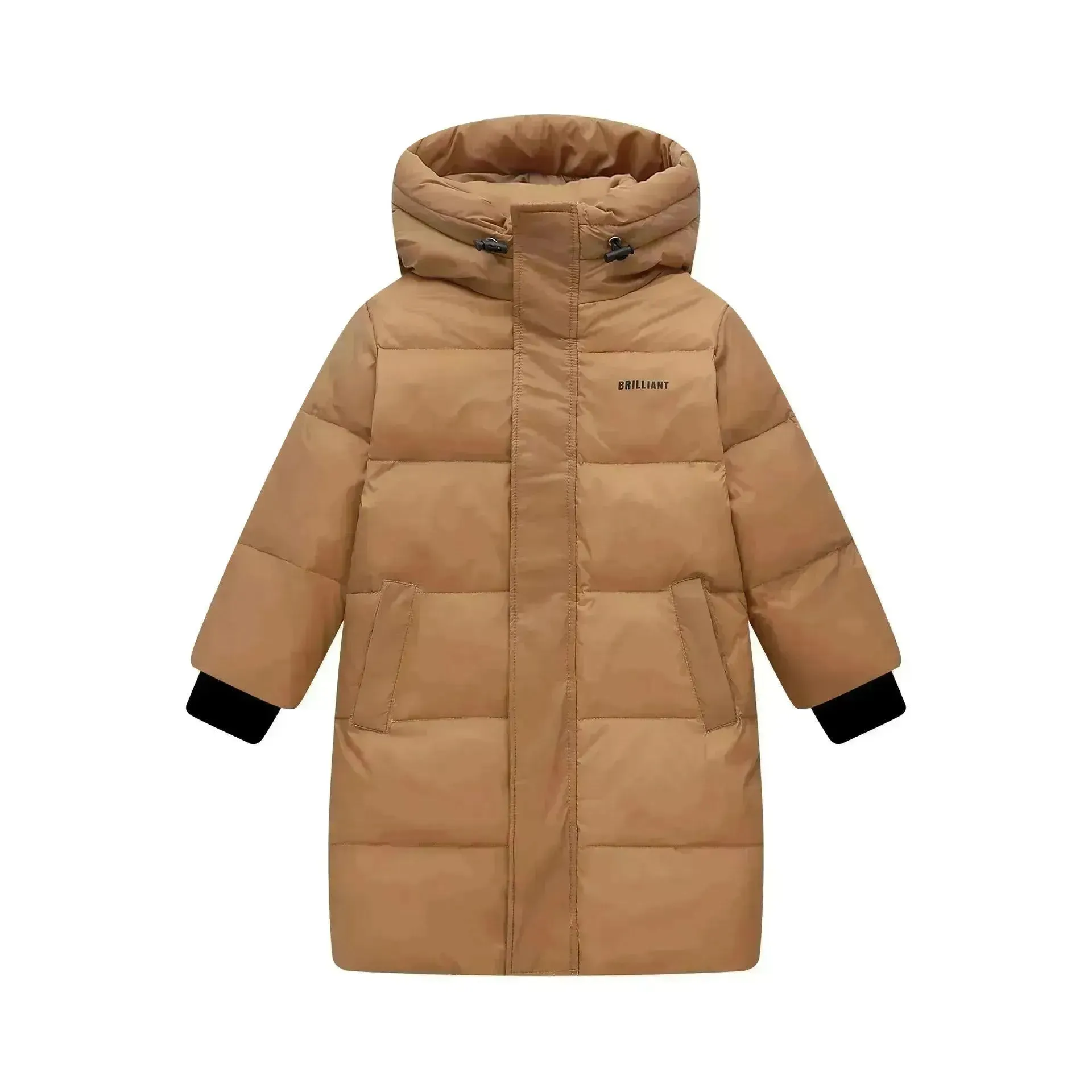 Children's Mid-length Down Jacket Thickened Winter Jacket  for kids