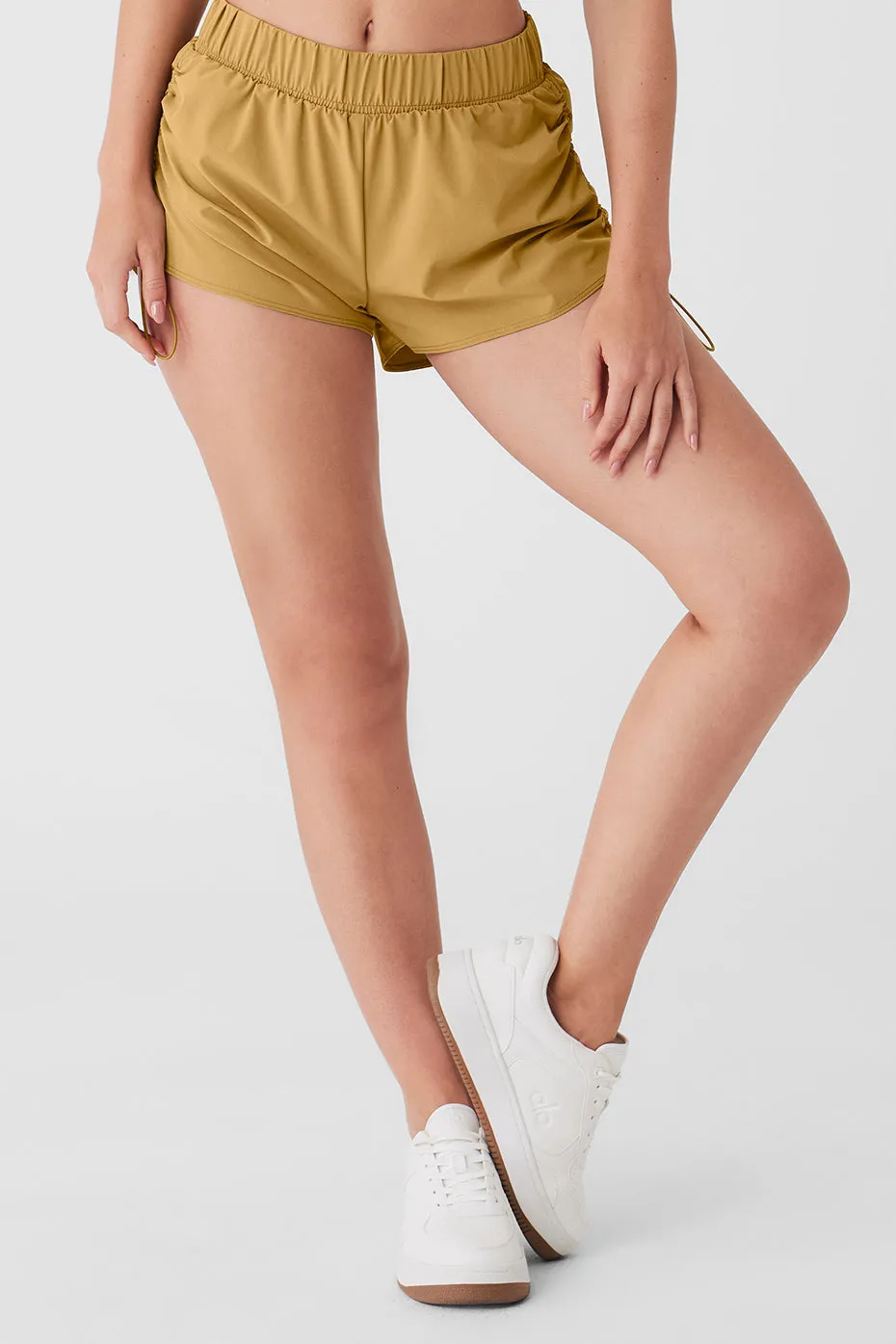 Cinch It Up Short - Golden Olive Branch