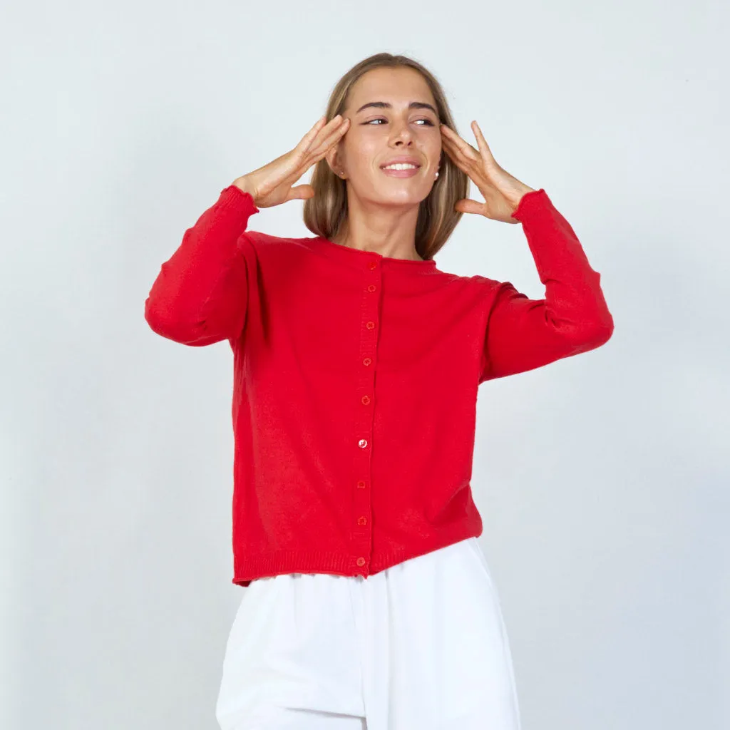 Classic button-down cardigan wholesale