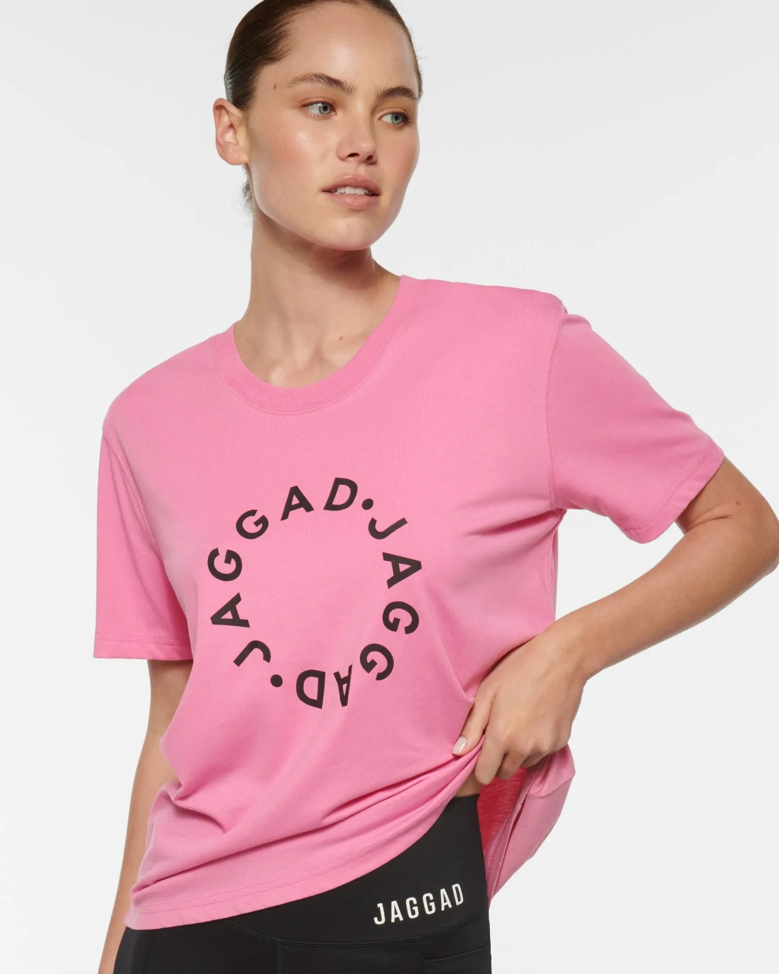 CLASSIC CIRCLE TEE AURORA PINK