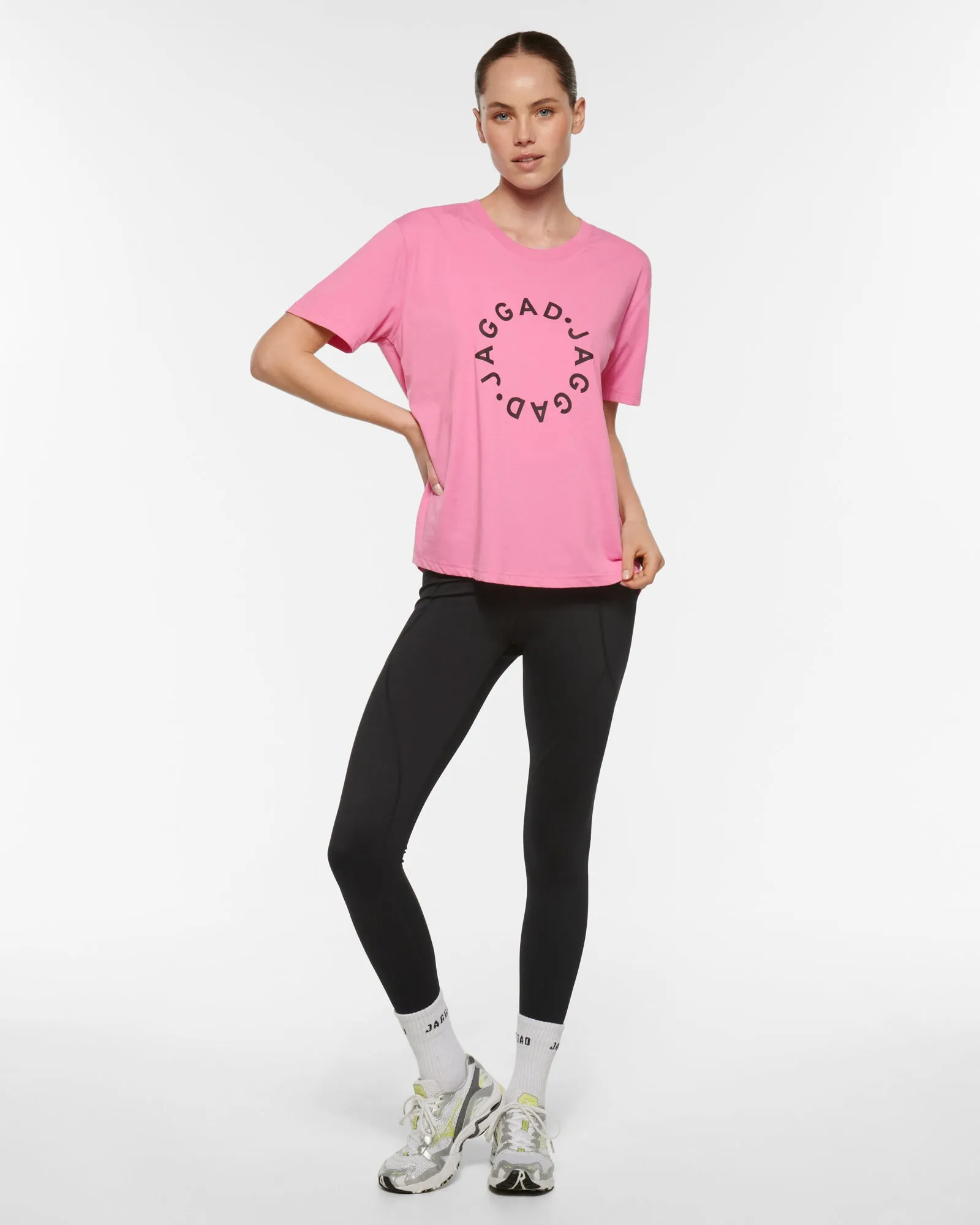 CLASSIC CIRCLE TEE AURORA PINK