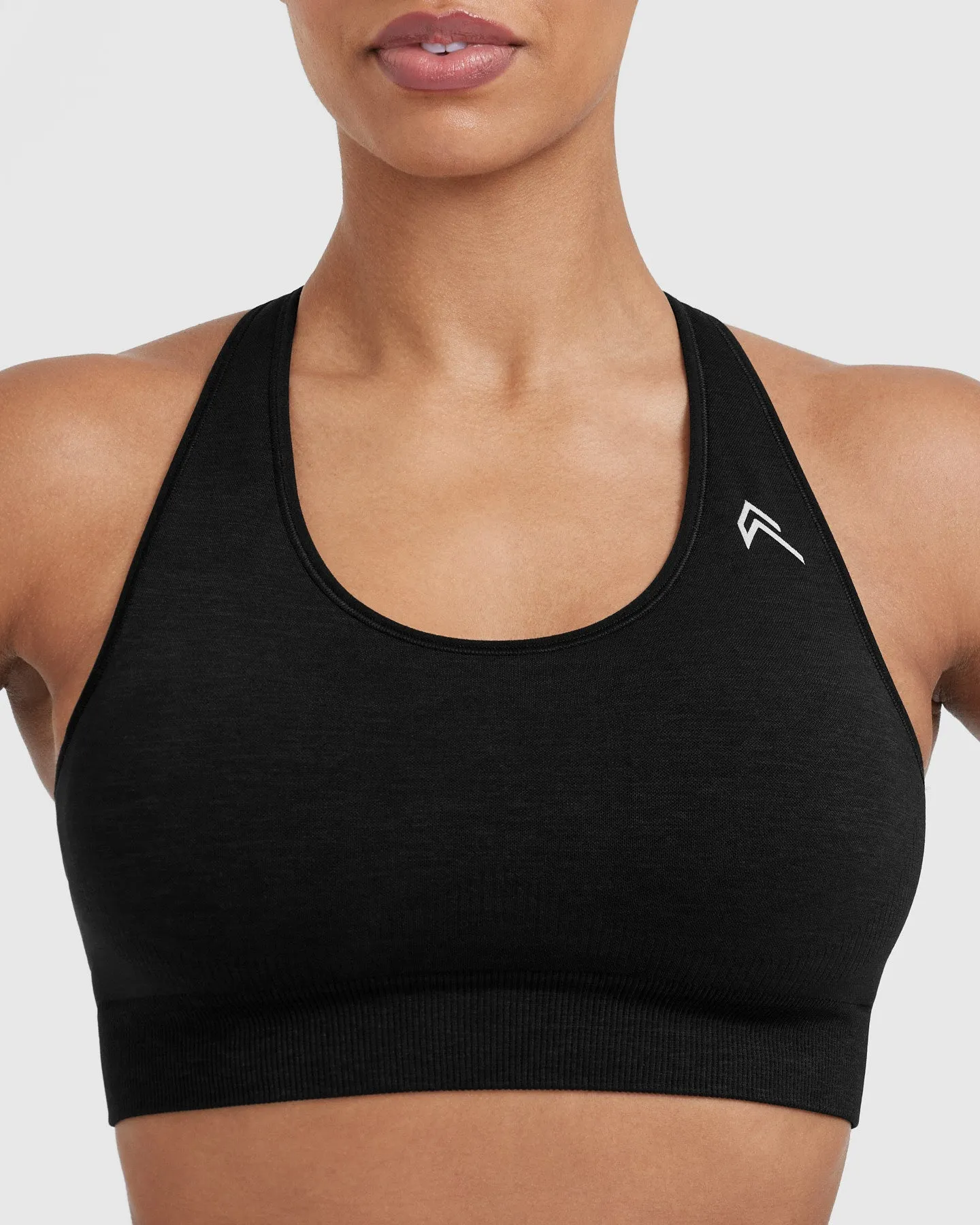 Classic Seamless 2.0 Bralette | Black Marl