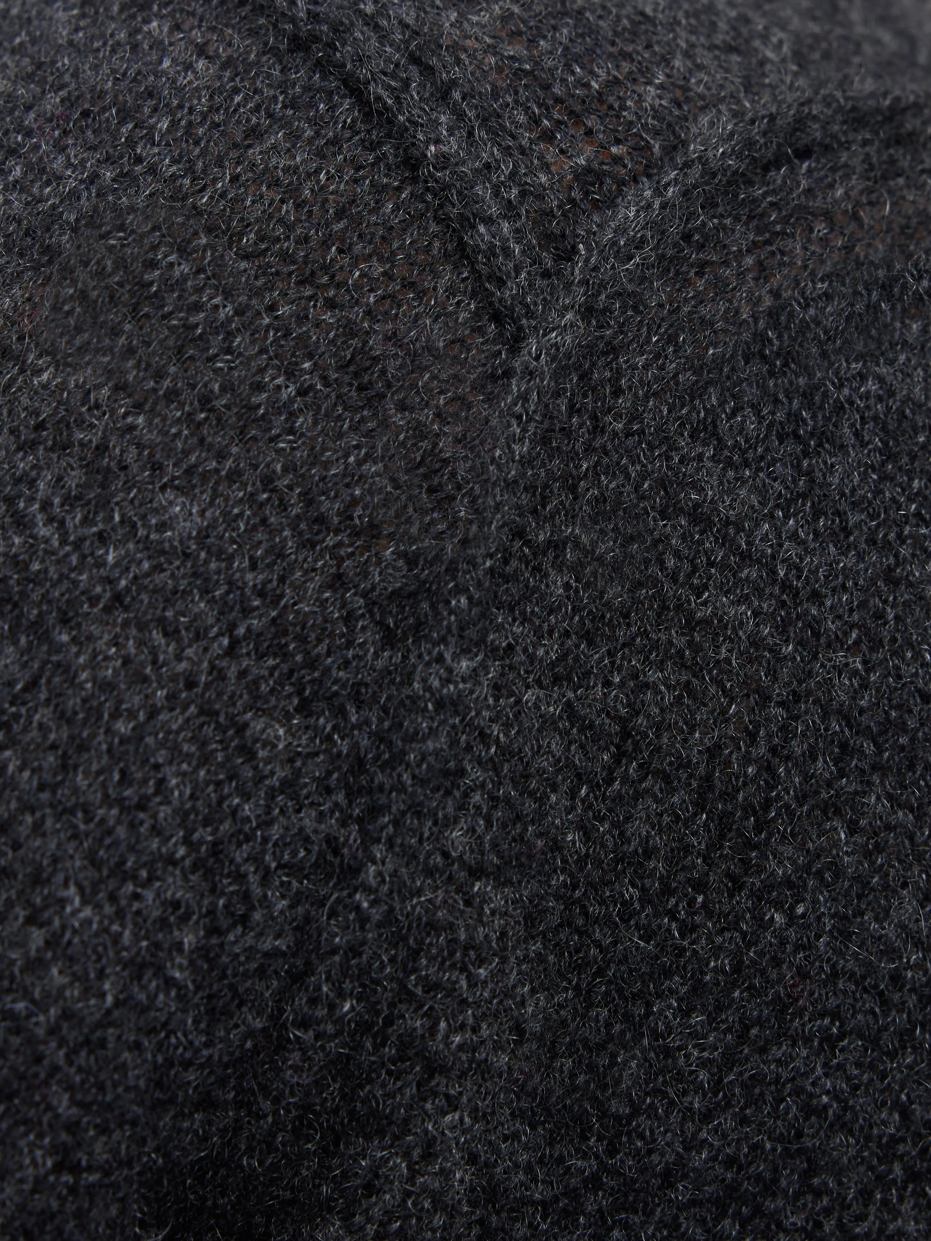 Cloud Cashmere Roll Neck | Charcoal