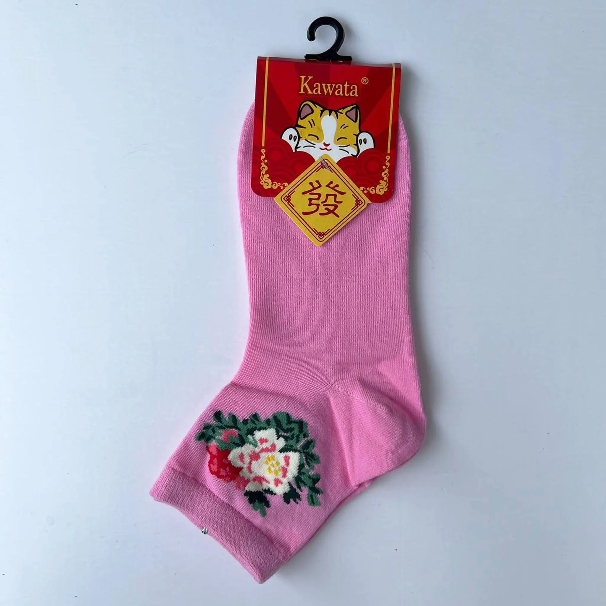 CNY Quarter Flowery Socks