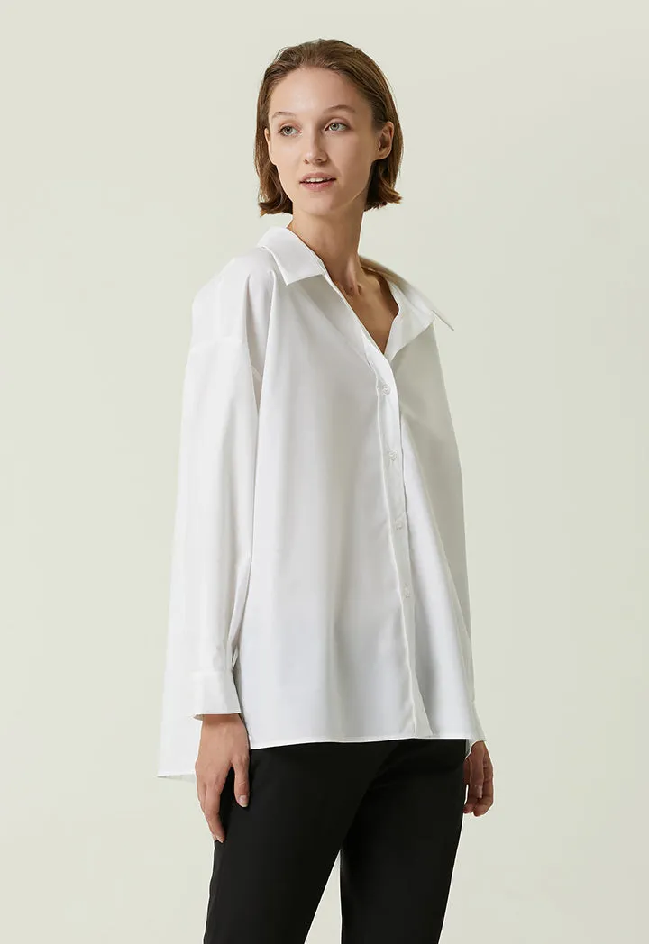 Collection Loose Cotton Shirt White